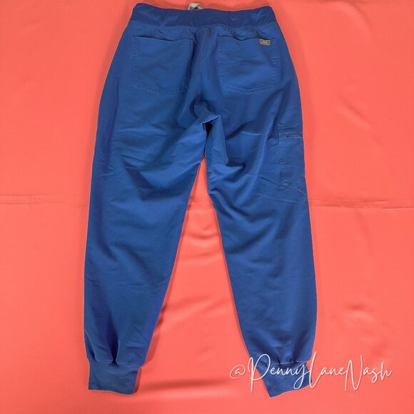 FIGS Women's Zamora Jogger Scrub Pants Royal Blue - Picture 9 of 13